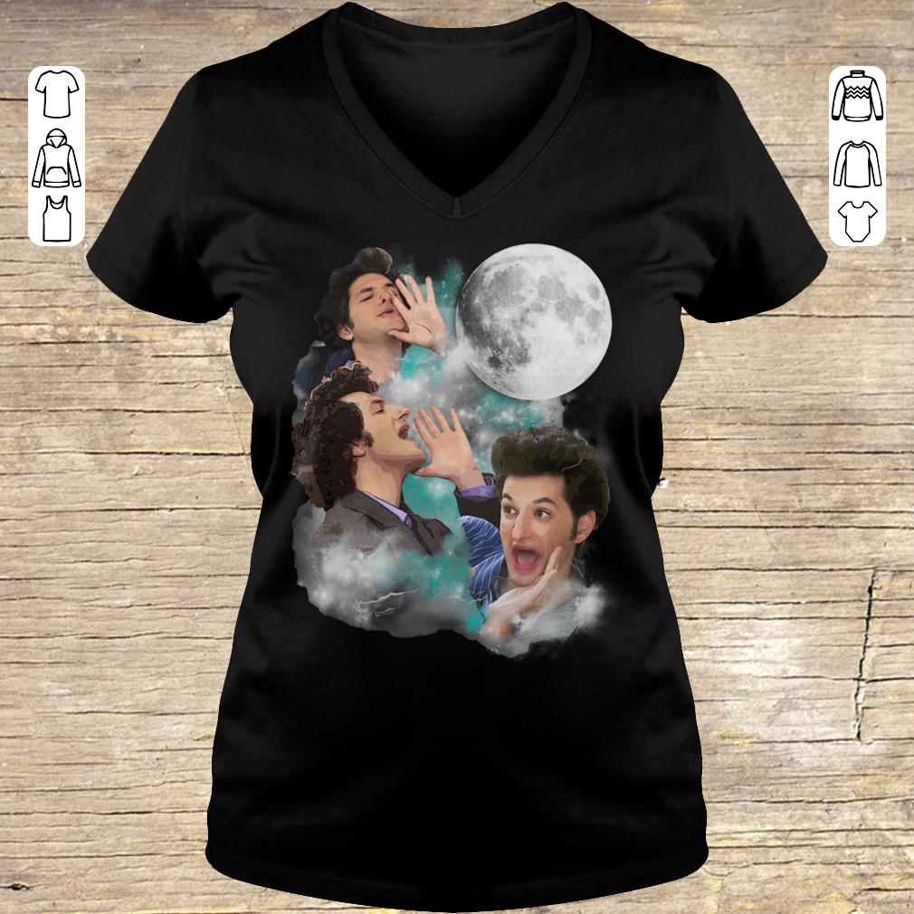 Top Jean-Ralphio Saperstein three Moon The wooorst shirt Ladies V-Neck
