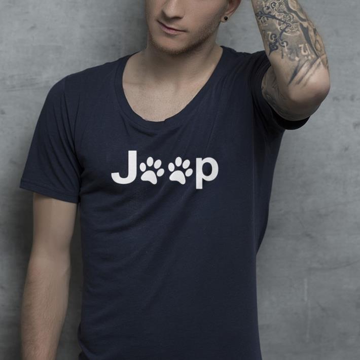 Dog paws jeep shirt 2 Dog paws jeep shirt