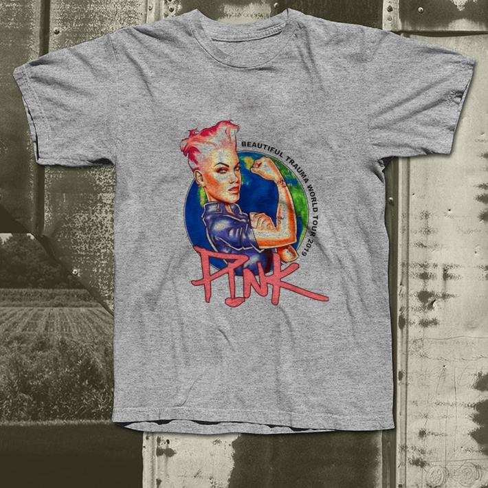 Pink beautiful trauma world tour 2019 shirt 2 Pink beautiful trauma world tour 2019 shirt