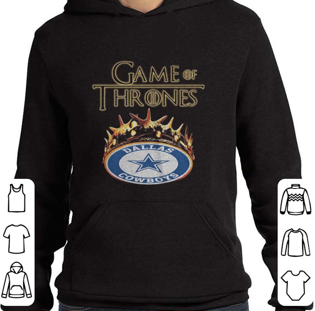 Pretty Game Of Thrones Crown Dallas Cowboys shirt 2 Pretty Game Of Thrones Crown Dallas Cowboys shirt
