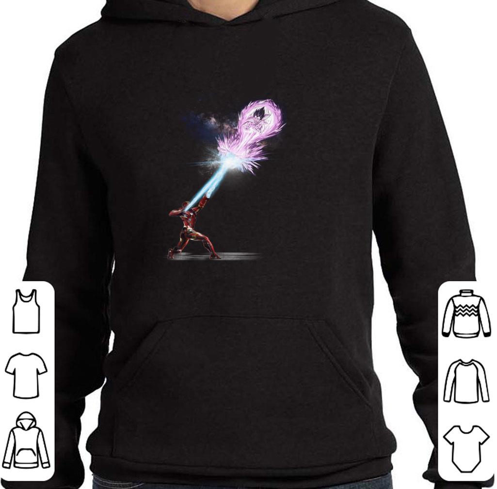 Nice Vegeta Galick Gun Iron Man shirt 2 Nice Vegeta Galick Gun Iron Man shirt