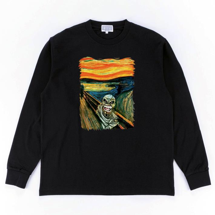 Funny Iron Maiden Eddie meets Van Gogh shirt 6 Funny Iron Maiden Eddie meets Van Gogh shirt