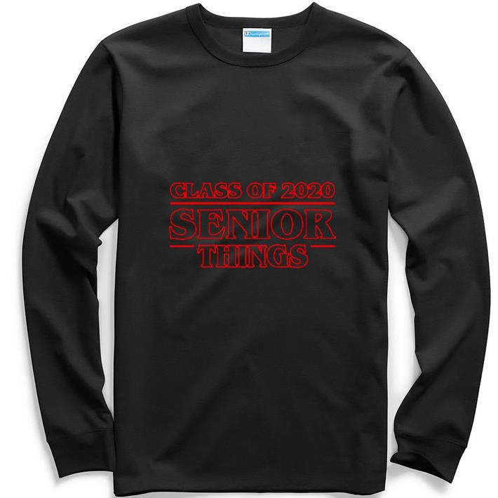 Hot Class of 2020 Senior Things Stranger Things shirt 2 Hot Class of 2020 Senior Things Stranger Things shirt