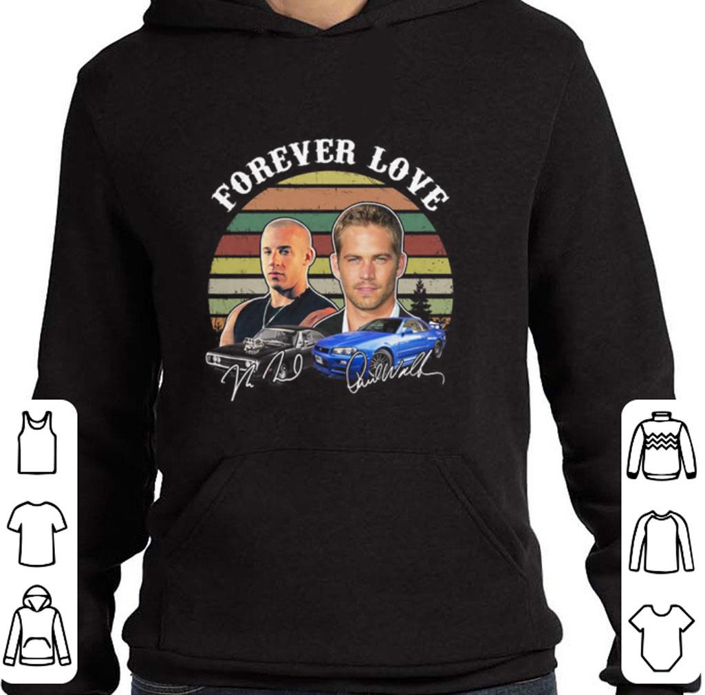 Original Forever Love Fast and Furious vintage signature shirt 2 Original Forever Love Fast and Furious vintage signature shirt