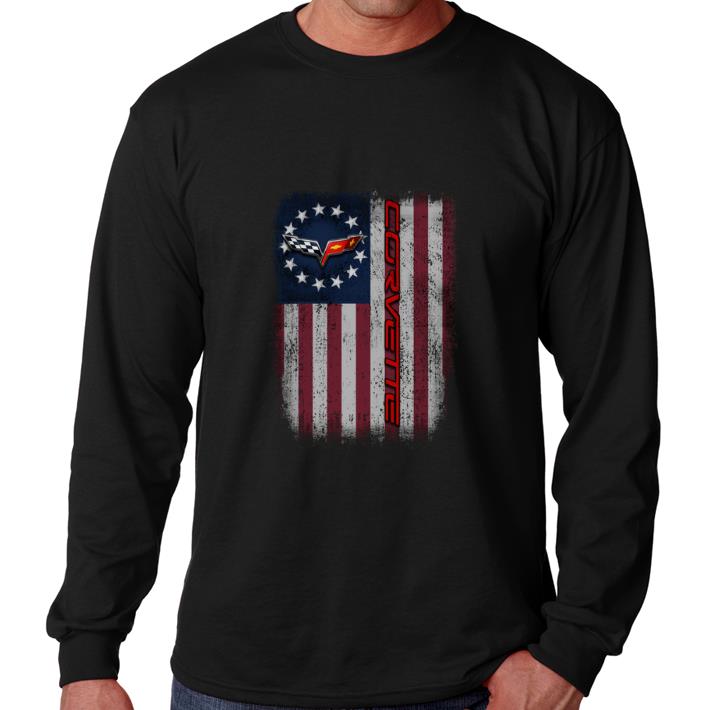 Pretty Chevrolet Corvette Logo Betsy Ross flag shirt 6 Pretty Chevrolet Corvette Logo Betsy Ross flag shirt