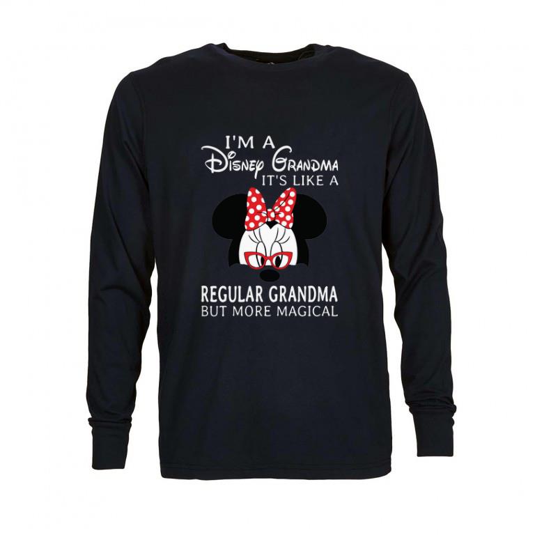 Top Minnie mouse I'm a Disney Grandma it's like a regular grandma but more magical shirt 6 Top Minnie mouse I'm a Disney Grandma it's like a regular grandma but more magical shirt