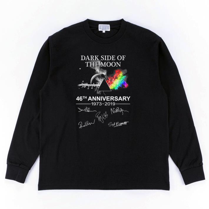 Top Pink Floyd Dark side of the moon 46th anniversary signatures shirt 6 Top Pink Floyd Dark side of the moon 46th anniversary signatures shirt