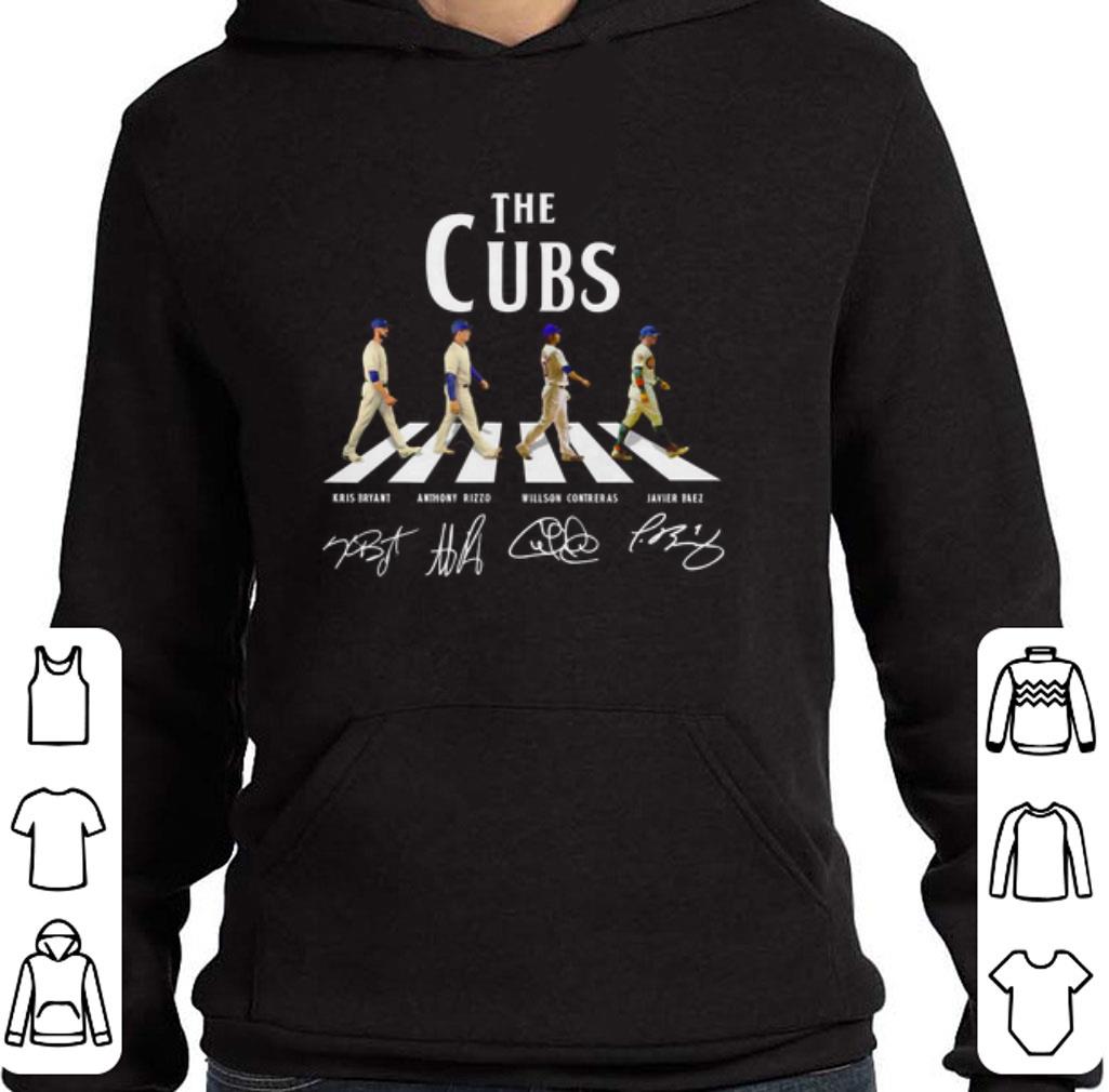 Chicago Cubs The Cubs Abbey Road signatures shirt 2 Chicago Cubs The Cubs Abbey Road signatures shirt