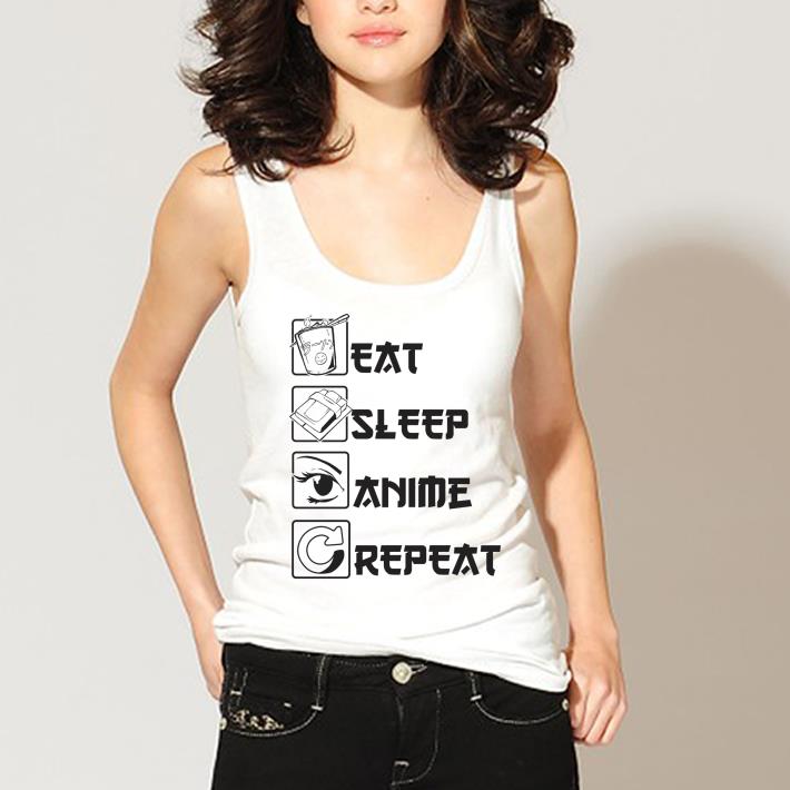 Download Top Eat Sleep Anime Repeat shirt, hoodie, sweater ...