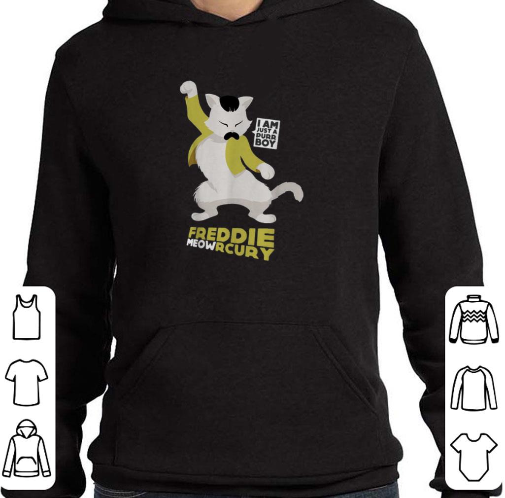 Awesome I am just a purr boy Freddie Meowrcury shirt 6 Awesome I am just a purr boy Freddie Meowrcury shirt