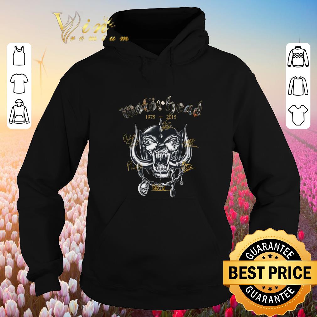 Awesome Motorhead 1975-2015 signatures shirt sweater 6 Awesome Motorhead 1975-2015 signatures shirt sweater