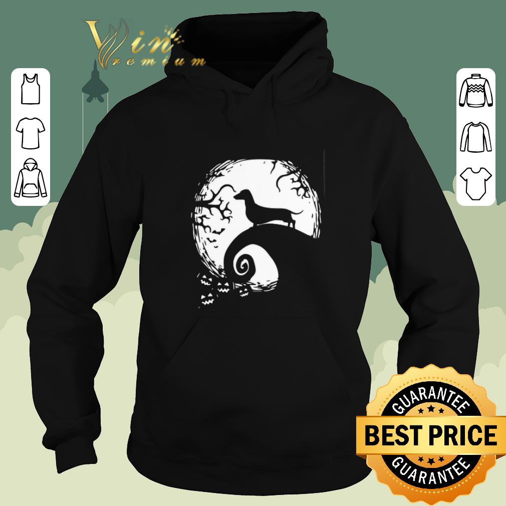 Funny Dachshund dog and moon Halloween shirt 6 Funny Dachshund dog and moon Halloween shirt