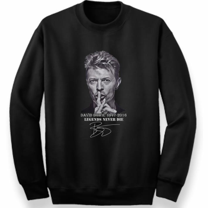 Nice David Bowie 1947-2016 Legends Never Die Signature shirt 6 Nice David Bowie 1947-2016 Legends Never Die Signature shirt