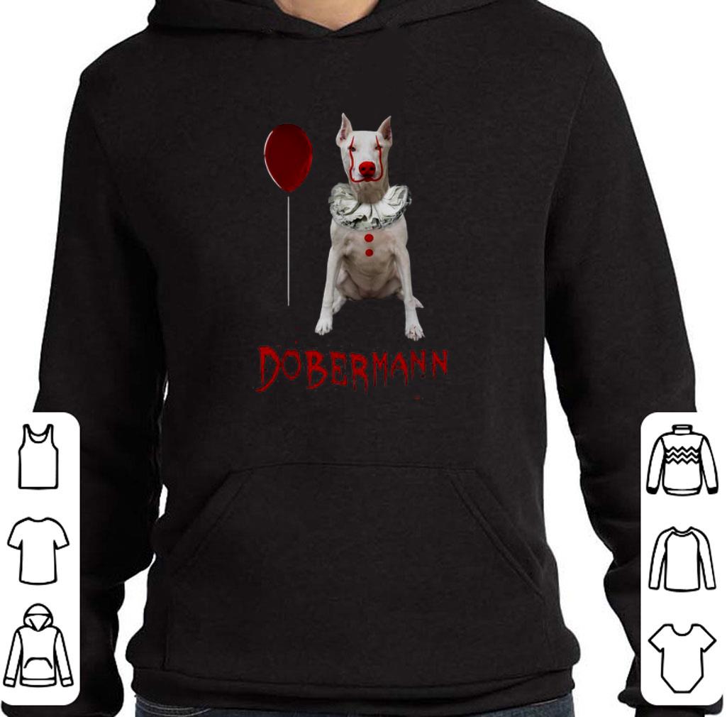 Premium IT Pennywise Dobermann dog shirt 2 Premium IT Pennywise Dobermann dog shirt