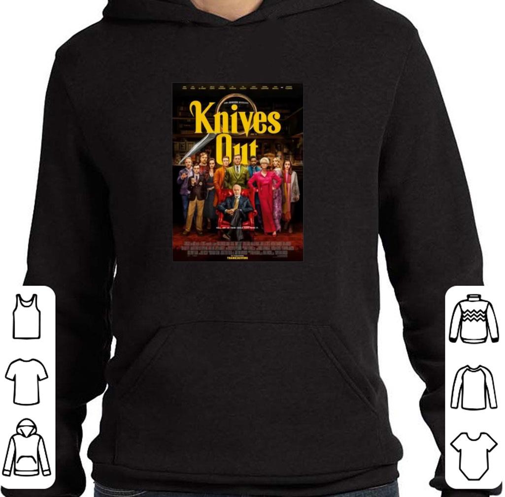 Premium Knives Out In Theaters Thanksgiving shirt 2 Premium Knives Out In Theaters Thanksgiving shirt