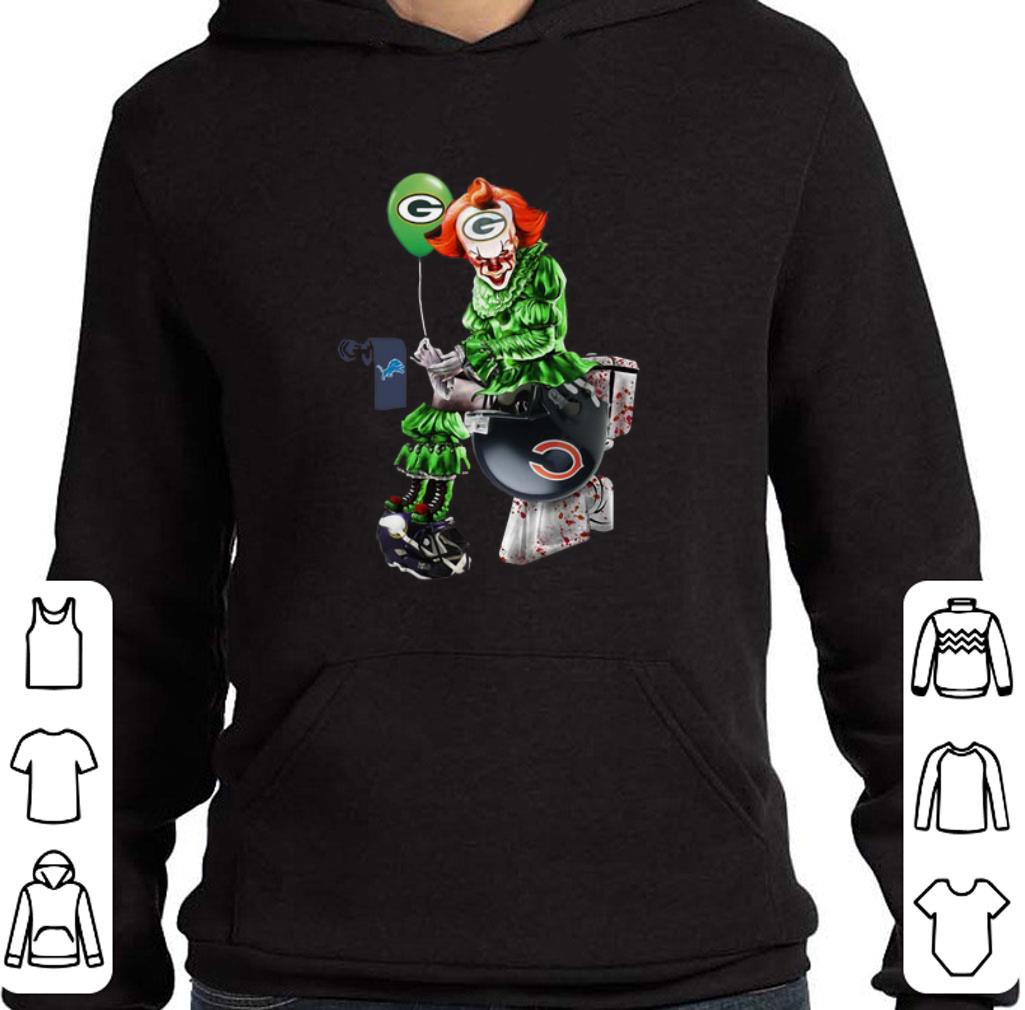Premium Pennywise Green Bay Packers Detroit Lions Toilet Chicago Bears shirt 6 Premium Pennywise Green Bay Packers Detroit Lions Toilet Chicago Bears shirt