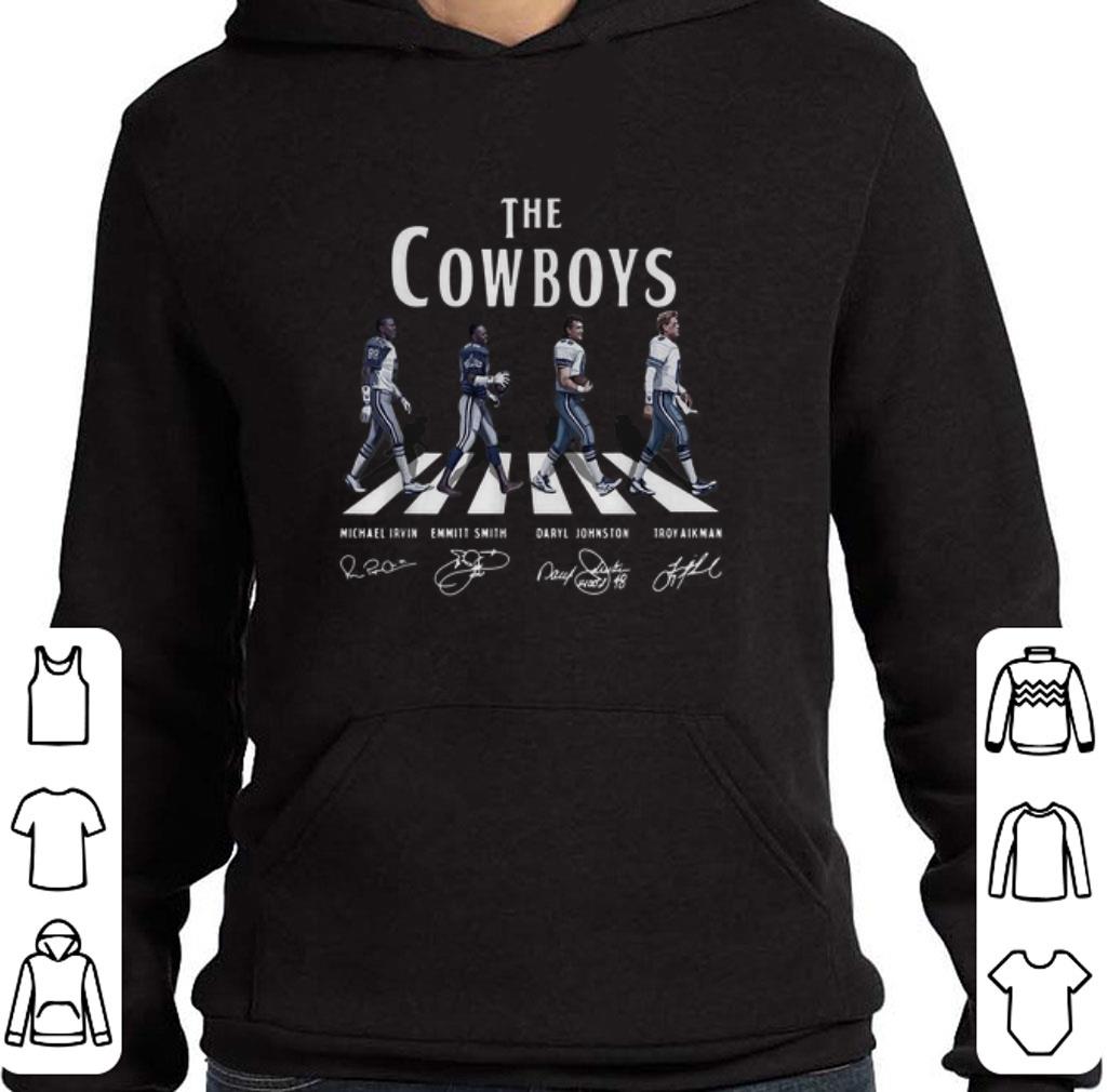 Premium The Cowboys Abbey Road Dallas Cowboys signatures shirt 2 Premium The Cowboys Abbey Road Dallas Cowboys signatures shirt