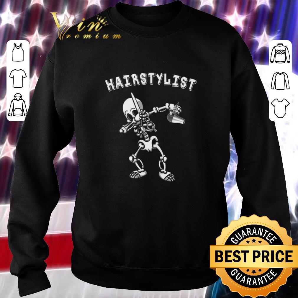 Pretty Dabbing Skeleton hairstylist shirt 6 Pretty Dabbing Skeleton hairstylist shirt