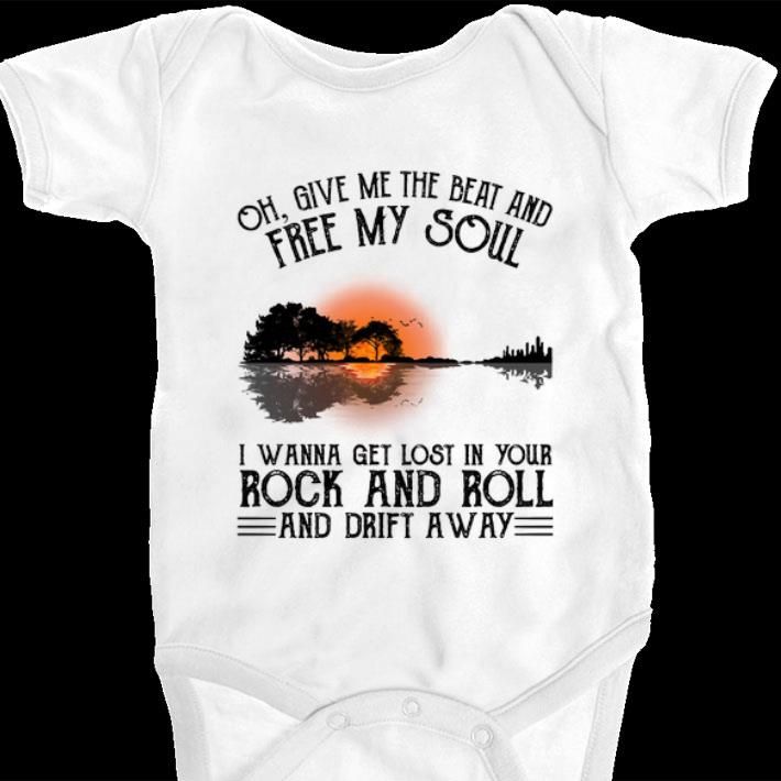 Pretty Guitar lake Oh give me the beat and free my soul Rock and Roll shirt 6 Pretty Guitar lake Oh give me the beat and free my soul Rock and Roll shirt