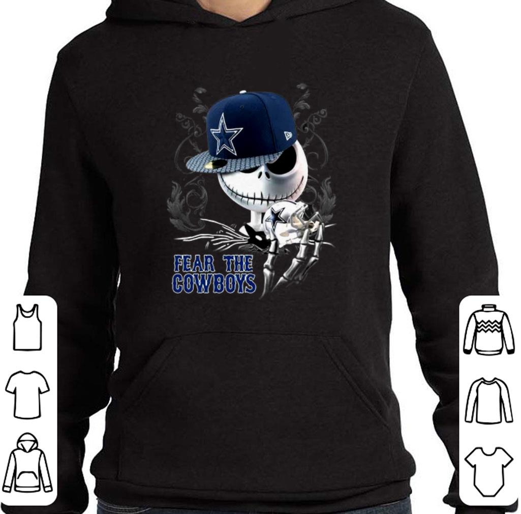 Top Jack Skellington Fear The Cowboys shirt 2 Top Jack Skellington Fear The Cowboys shirt