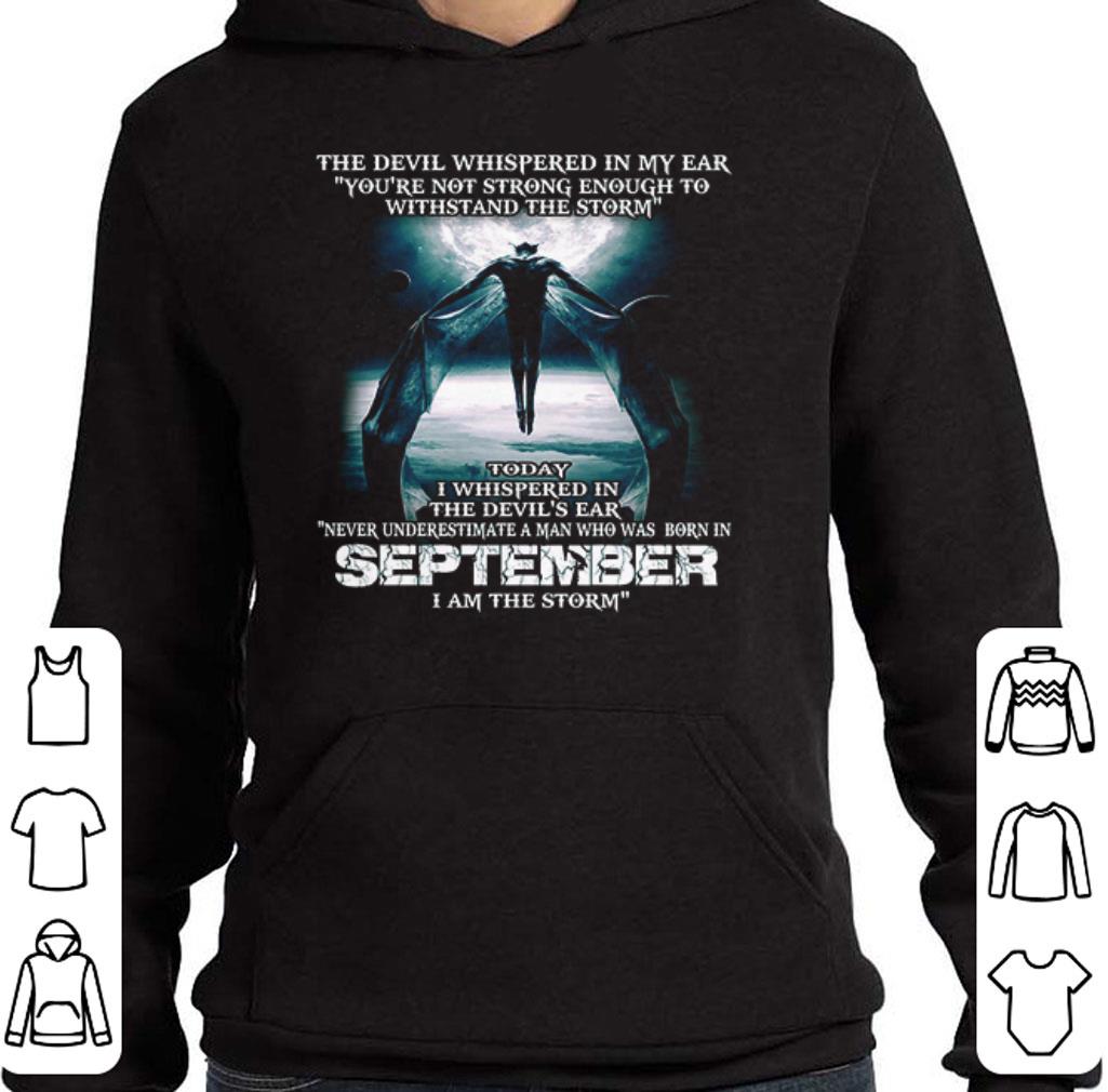 Top The devil's ear never underestimate a man who was born september shirt 2 Top The devil's ear never underestimate a man who was born september shirt
