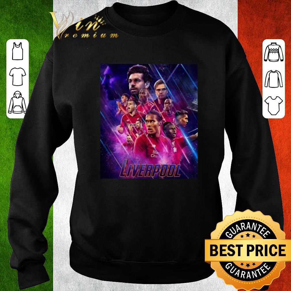 Awesome Avengers Endgame Liverpool shirt 2 Awesome Avengers Endgame Liverpool shirt