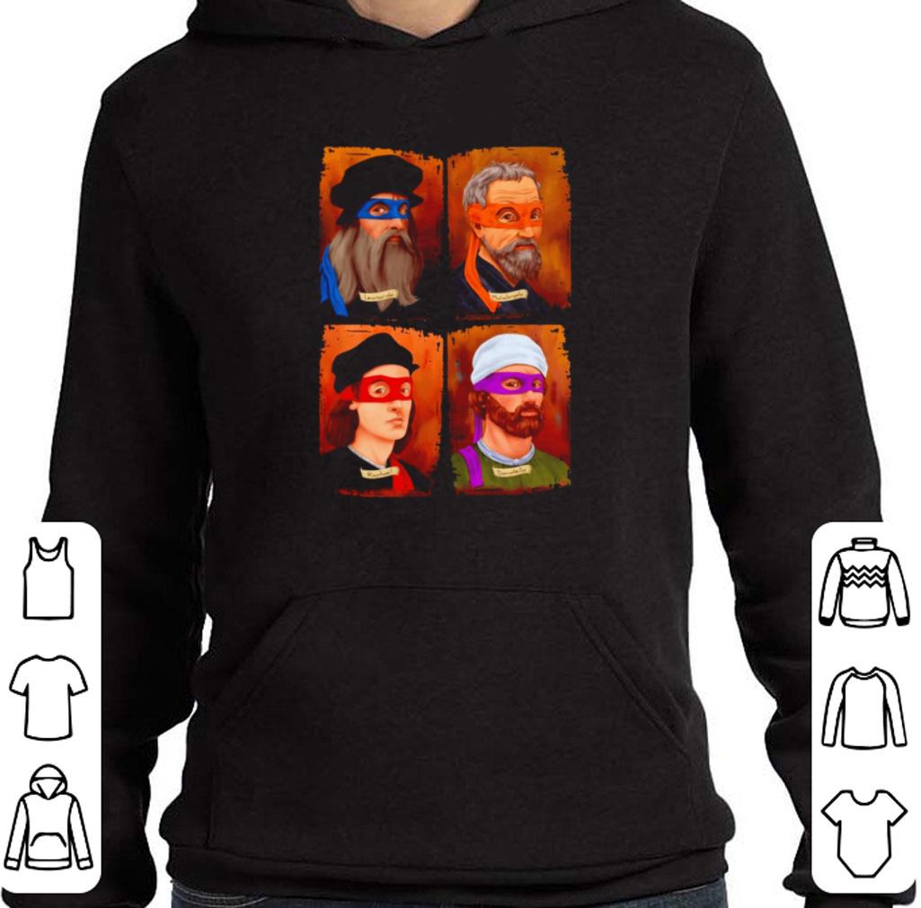 Original Teenage Mutant Ninja Turtles Leonardo Raffaello Donatello Michelangelo shirt 2 Original Teenage Mutant Ninja Turtles Leonardo Raffaello Donatello Michelangelo shirt