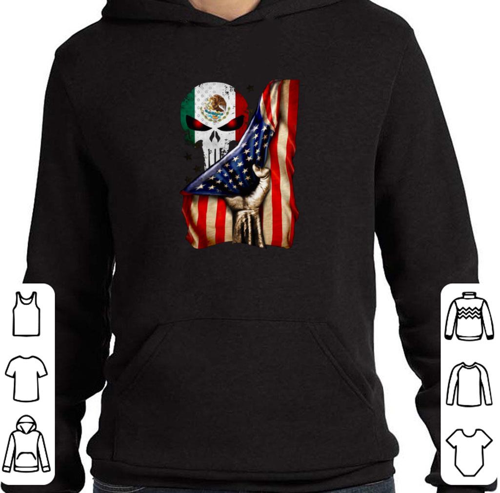Premium Skull 4th Of July independence day Mexico United States shirt 2 Premium Skull 4th Of July independence day Mexico United States shirt
