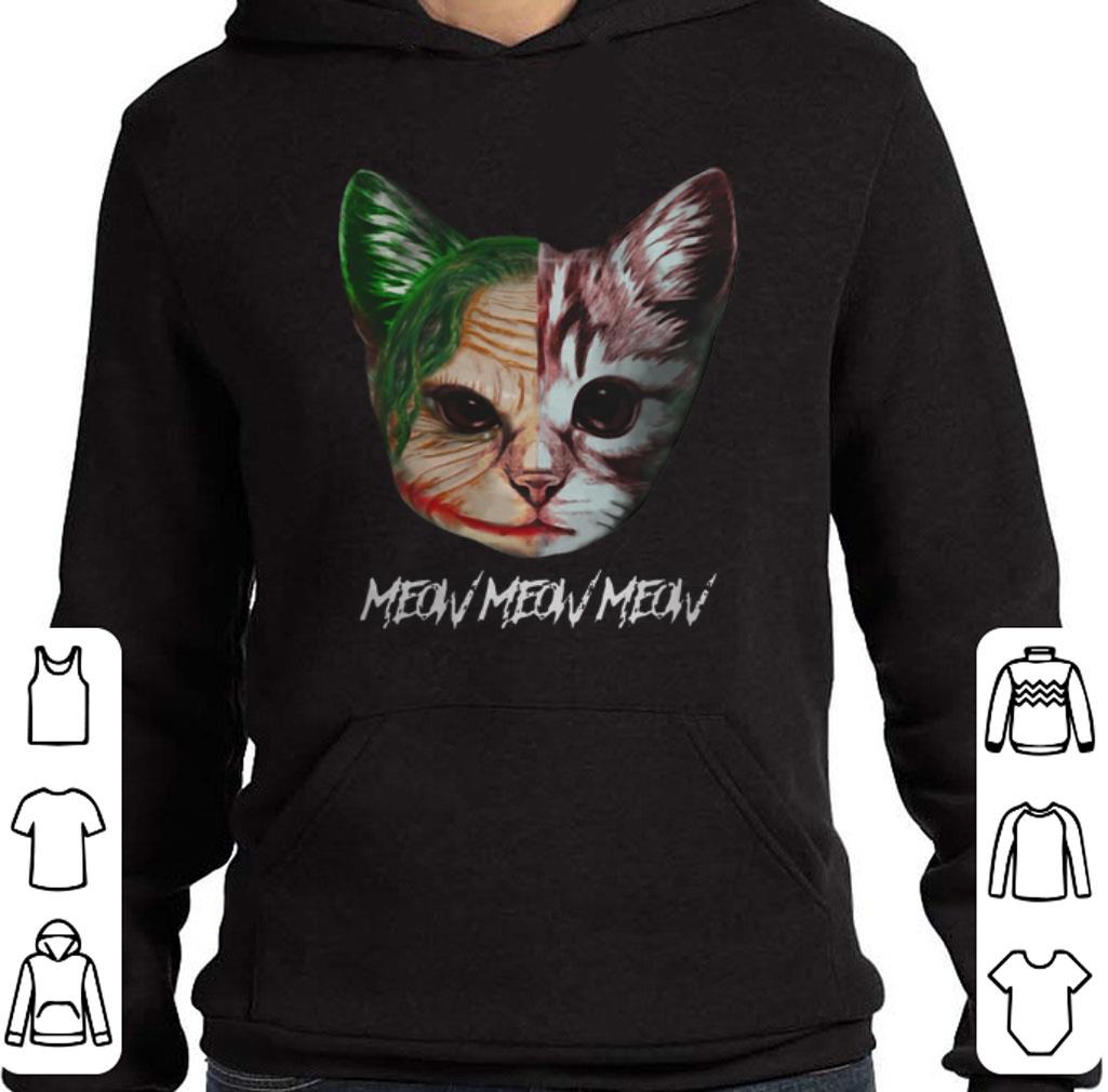 Pretty Face Joker cat meow meow meow shirt 2 Pretty Face Joker cat meow meow meow shirt