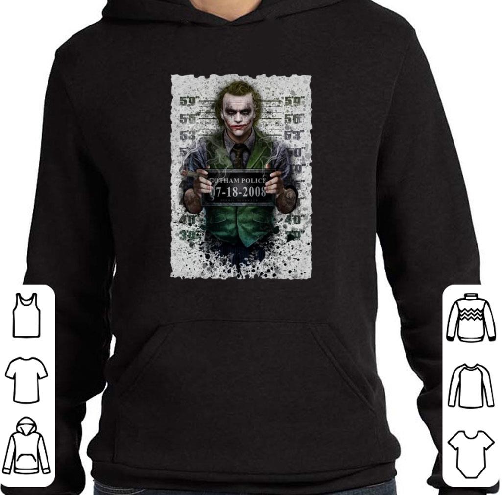 Pretty Joker Gotham Police 07-18-2008 shirt 2 Pretty Joker Gotham Police 07-18-2008 shirt