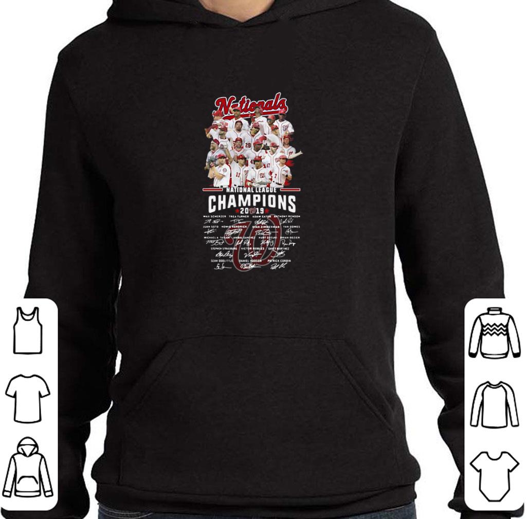 Pretty Washington Nationals National League Champions 2019 Signatures shirt 2 Pretty Washington Nationals National League Champions 2019 Signatures shirt