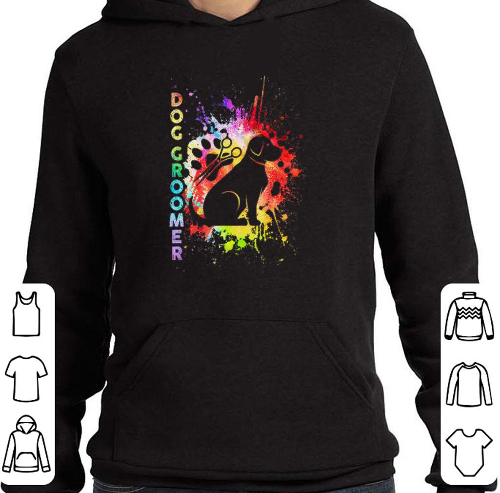 Original Proud Dog Groomer Color shirt 2 Original Proud Dog Groomer Color shirt