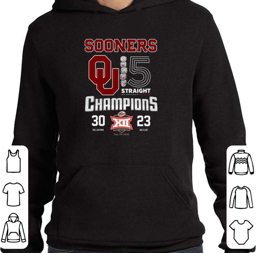 Nice Oklahoma Sooners 5 Straight Champions Dr Pepper 30 23 shirt 2 Nice Oklahoma Sooners 5 Straight Champions Dr Pepper 30 23 shirt