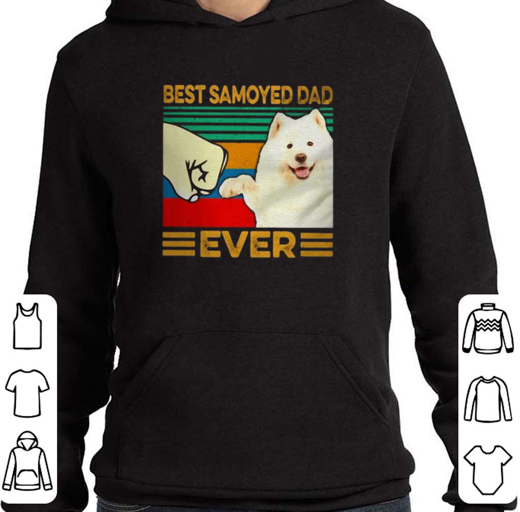 Funny Best Samoyed dad ever vintage shirt 2 Funny Best Samoyed dad ever vintage shirt