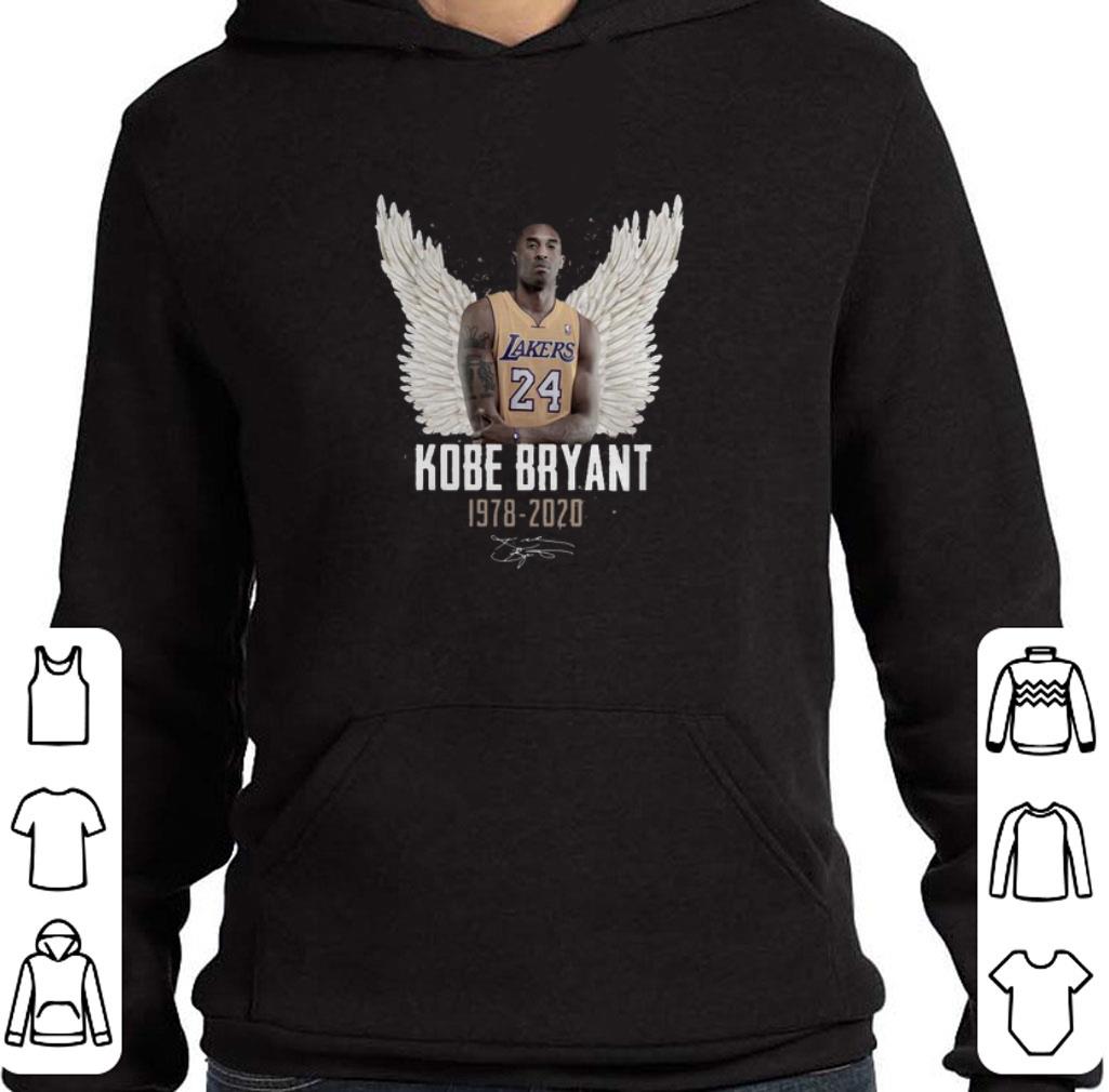 Official Rip Kobe Bryant 1978 2020 signature wings haven shirt 2 Official Rip Kobe Bryant 1978 2020 signature wings haven shirt