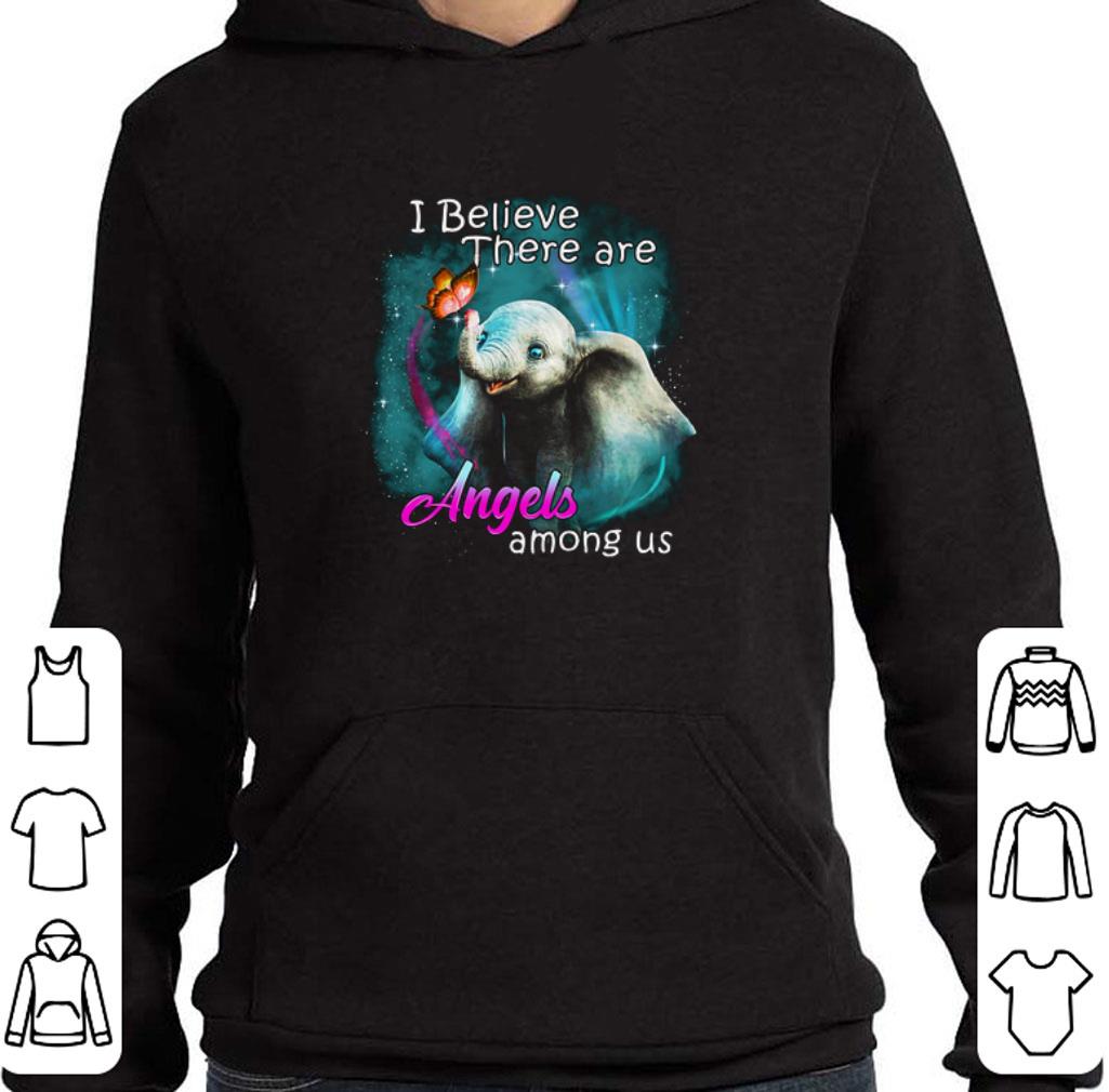Original Dumbo elephant i believe there are Angels among us Disney shirt 2 Original Dumbo elephant i believe there are Angels among us Disney shirt