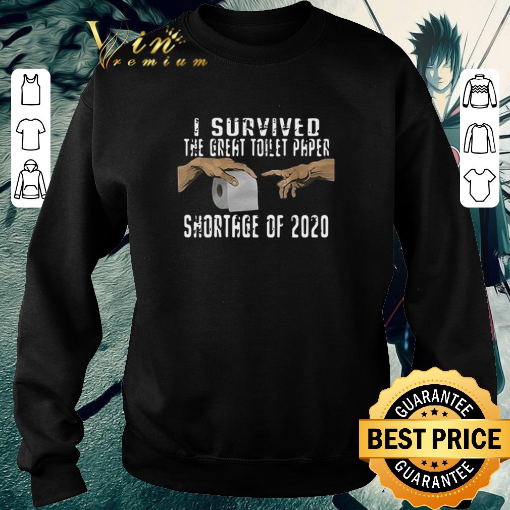 Awesome I survived the great toilet paper shortage of 2020 Coronavirus shirt 2 Awesome I survived the great toilet paper shortage of 2020 Coronavirus shirt