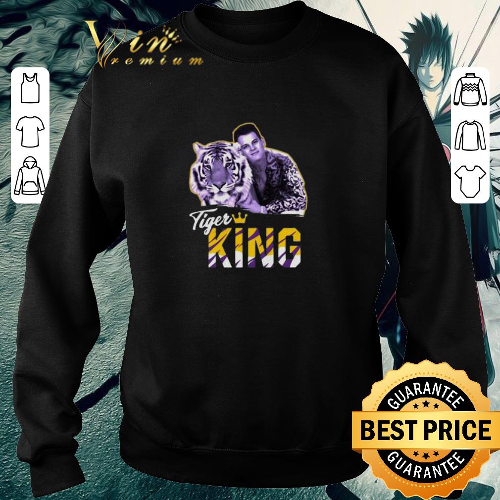 Nice Joe Burrow Joe Exotic Tigers King shirt 2 Nice Joe Burrow Joe Exotic Tigers King shirt