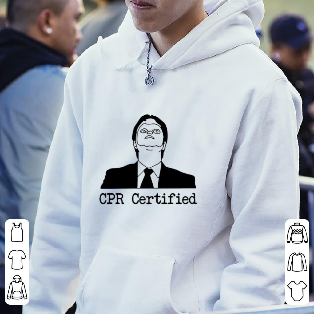 Premium Dwight Schrute CPR Certified shirt 2 Premium Dwight Schrute CPR Certified shirt