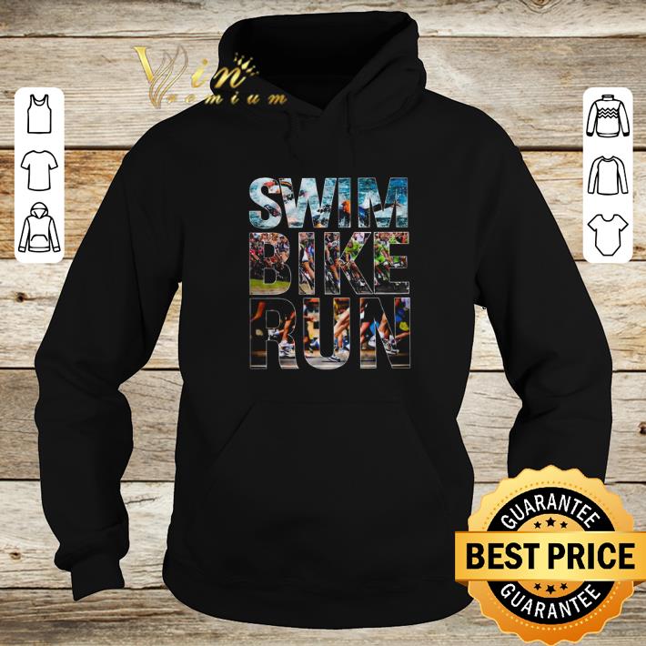 Premium Swim Bike Run Triathlon shirt 2 Premium Swim Bike Run Triathlon shirt