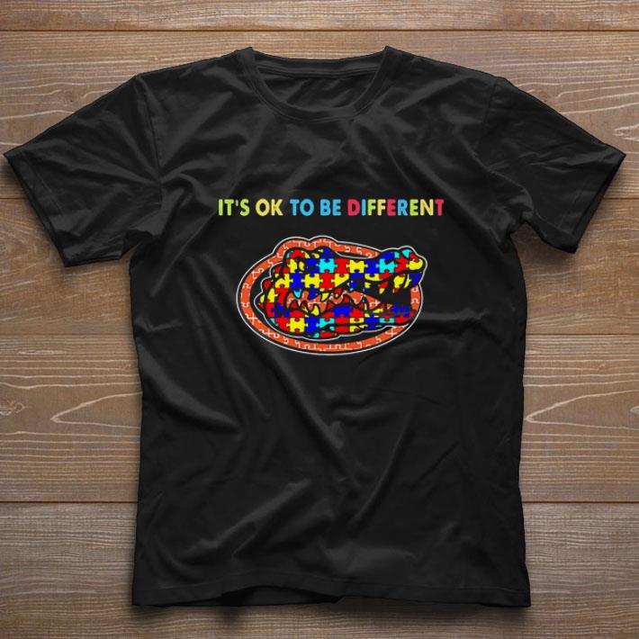 Florida Gators it’s ok to be different Autism Awareness Puzzle shirt