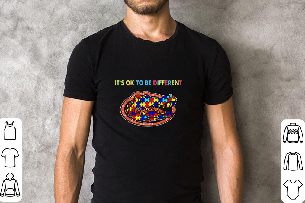 Florida Gators it’s ok to be different Autism Awareness Puzzle shirt