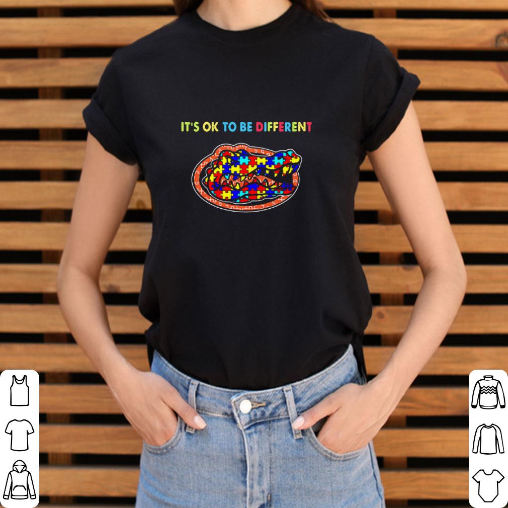 Florida Gators it’s ok to be different Autism Awareness Puzzle shirt