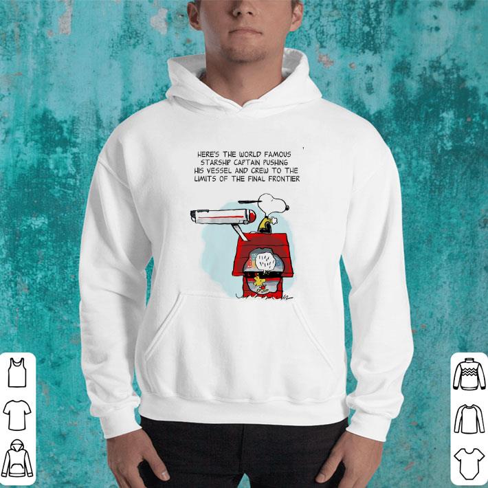 Original Snoopy Here's The World Famous Starship Captain Pushing His ...