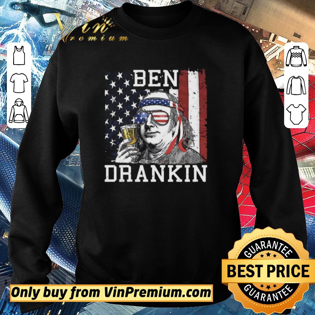 Original American flag Ben Drankin shirt 2 Original American flag Ben Drankin shirt