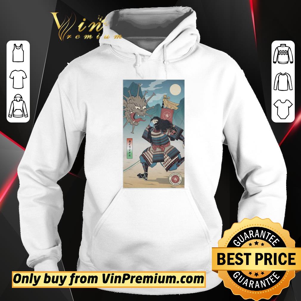 Original Samurai Vs Virus Demon No 3 shirt 2 Original Samurai Vs Virus Demon No 3 shirt