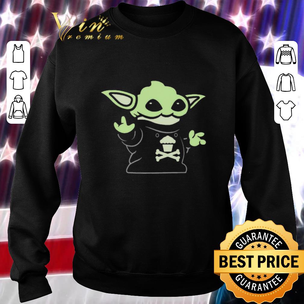 Original Baby Yoda Yodel Johnny Cupcakes Star Wars shirt 2 Original Baby Yoda Yodel Johnny Cupcakes Star Wars shirt