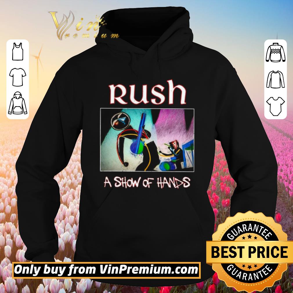 Original Rush A Show Of Hands shirt 2 Original Rush A Show Of Hands shirt