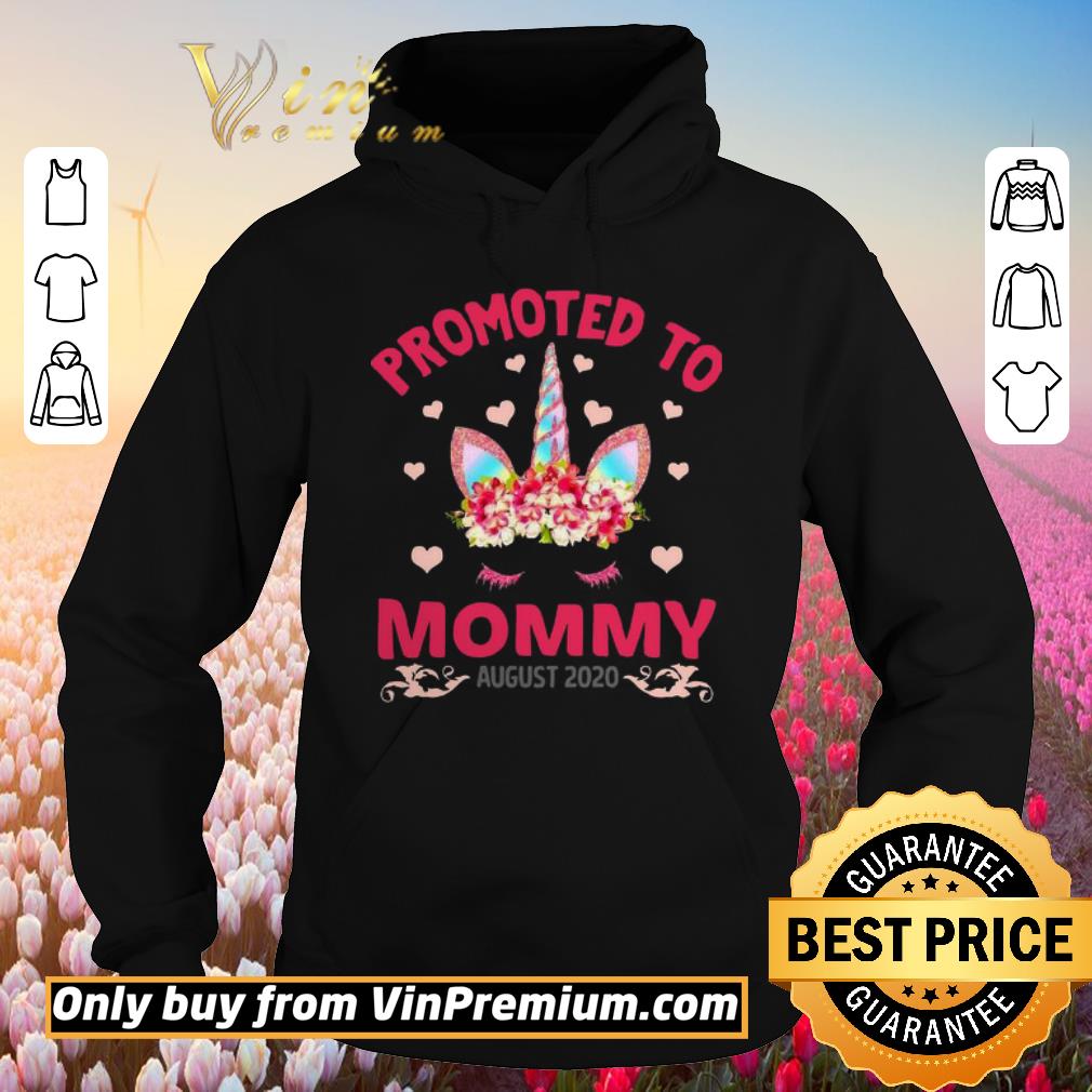 Nice Promoted to Mommy 2020 August Pregnancy Reveals Unicorn Face shirt 2 Nice Promoted to Mommy 2020 August Pregnancy Reveals Unicorn Face shirt
