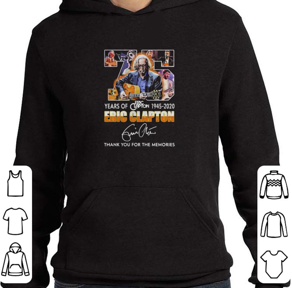 Original 75 years of Eric Clapton 1945 2020 signature shirt 2 Original 75 years of Eric Clapton 1945 2020 signature shirt